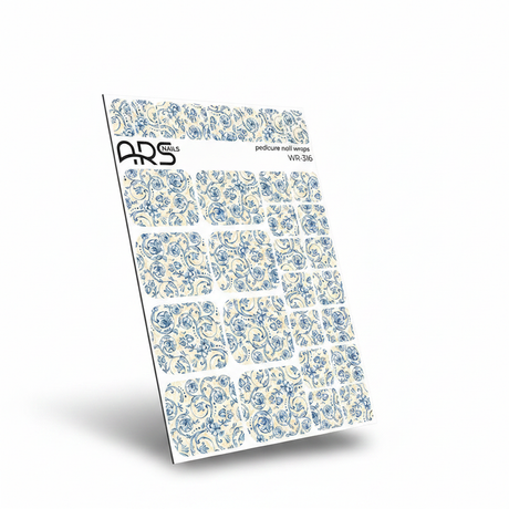 WR-316 - Pedicure Floral pattern