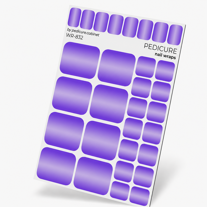 WR-832 - Pedicure Gradient. Lilac
