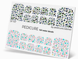 SF-147 - Pedicure Colored Pebbles Foil Gold