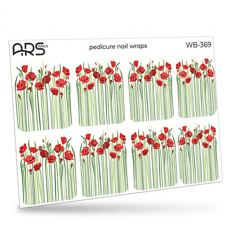 WB-369 - Pedicure Poppies. Large