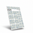 WR-316 - Pedicure Floral pattern