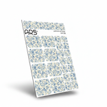 WR-316 - Pedicure Floral pattern