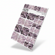 WR-412 - Pedicure Monstera pink. Gold Foil