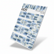 WR-420 - Pedicure Strokes with blue. Gold Foil