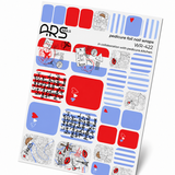 WR-422 - Pedicure France. Color Foil