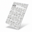 WR-448 - Pedicure Marble. White and black. Gold Foil