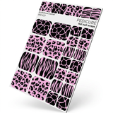 WR-627 - Pedicure Mix Animal. Colored Foil (Pink)