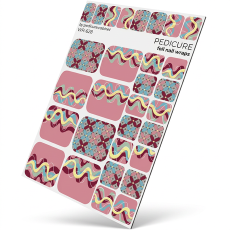 WR-628 - Pedicure Waves. Colored Foil (Bronze)