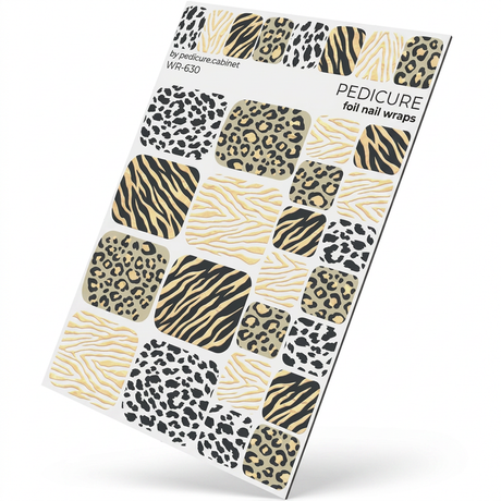 WR-630 - Pedicure Mix Animal. Colored Foil (Bronze)