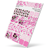 WR-668 - Pedicure Wrap MM. Pink
