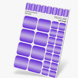 WR-832 - Pedicure Gradient. Lilac