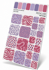 WR-978 - Pedicure Mix. Berry purple