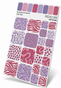 WR-978 - Pedicure Mix. Berry purple