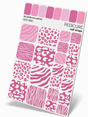 WR-990 - Pedicure Mix animal. Pink
