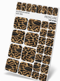 WR-995 - Pedicure Leo large. Elongated spots